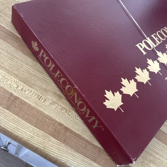 Vintage Poleconomy Board Game Rare Waddingtons Finance Game Of Canada Complete - Picture 6 of 9